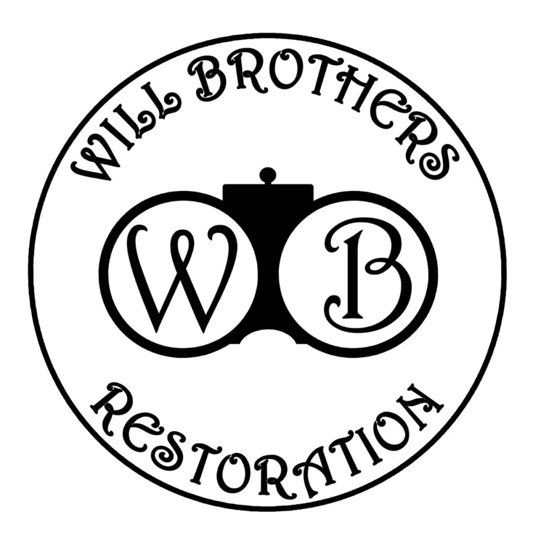 Logo of Will Brothers Restoration featuring stylized WB initials.