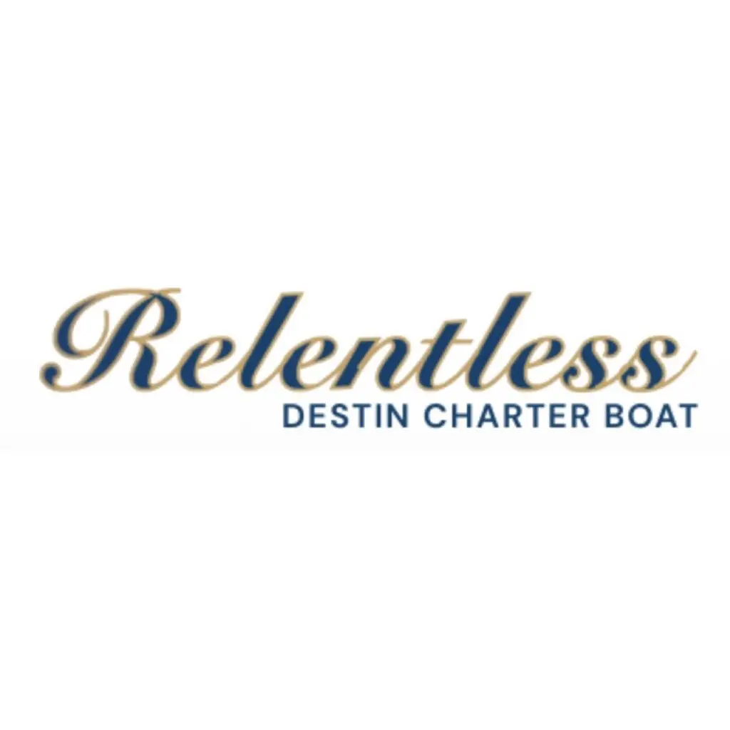 Logo of Relentless Destin Charter Boat.