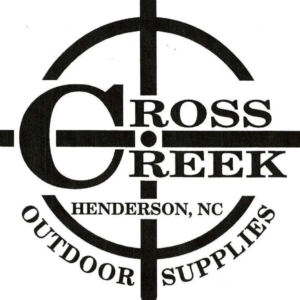 Logo of Cross Creek Outdoor Supplies in Henderson, NC.